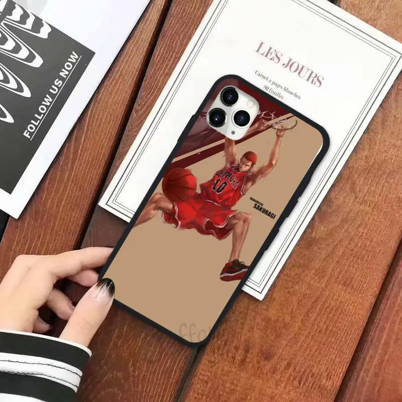 

Japan anime Slam dunk basketball Phone Case for iPhone 11 12 mini pro XS MAX 8 7 6 6S Plus X 5S SE 2020 XR