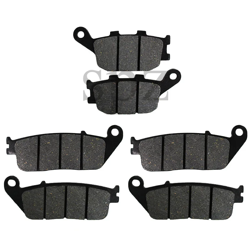 Мотоциклетные передние + задние тормозные колодки диски для Kawasaki Z 750 (R L/M) АБС