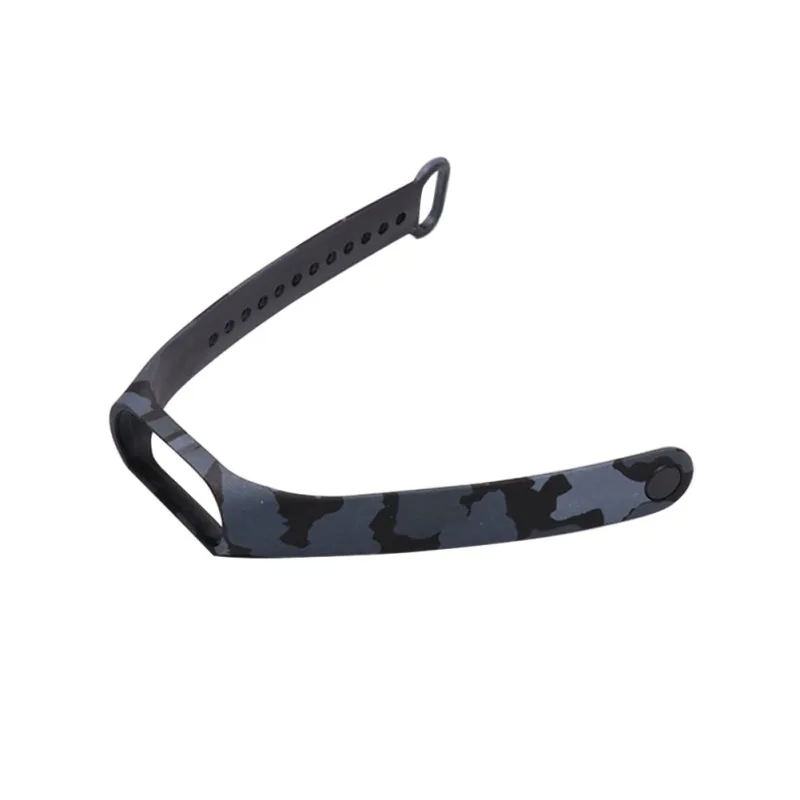 Водонепроницаемый силиконовый браслет с камуфляжным принтом для Xiaomi Mi Band
