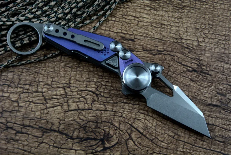 NOC M390 лезвие MT06 Karambit складной нож Титан TC4 ручка шарикоподшипник Флиппер Открытие