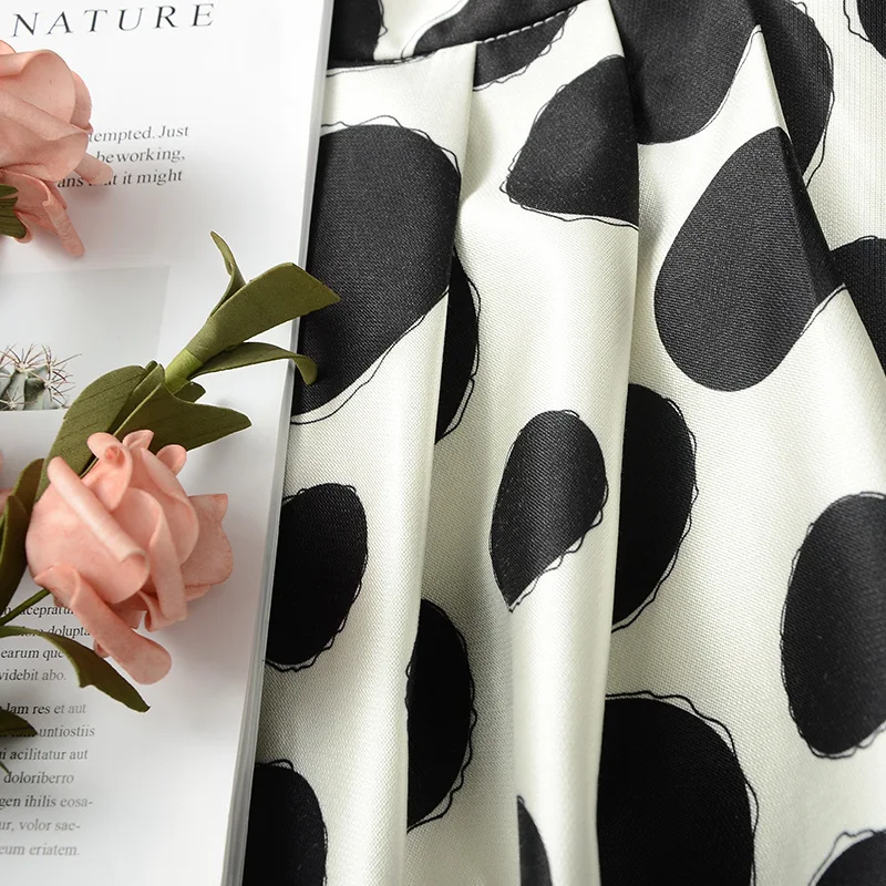 Элегантная Офисная Женская юбка в стиле ретро с высокой талией трапециевидная