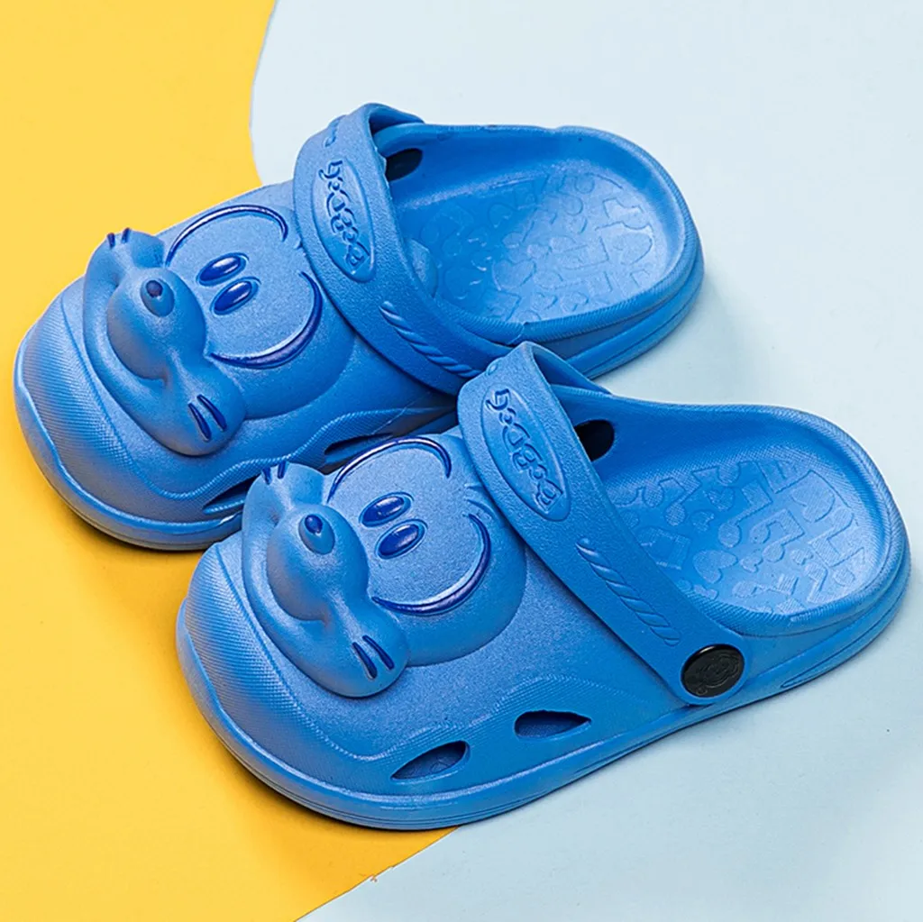 Летние детские сандалии JAYCOSIN для маленьких девочек и мальчиков Мультяшные