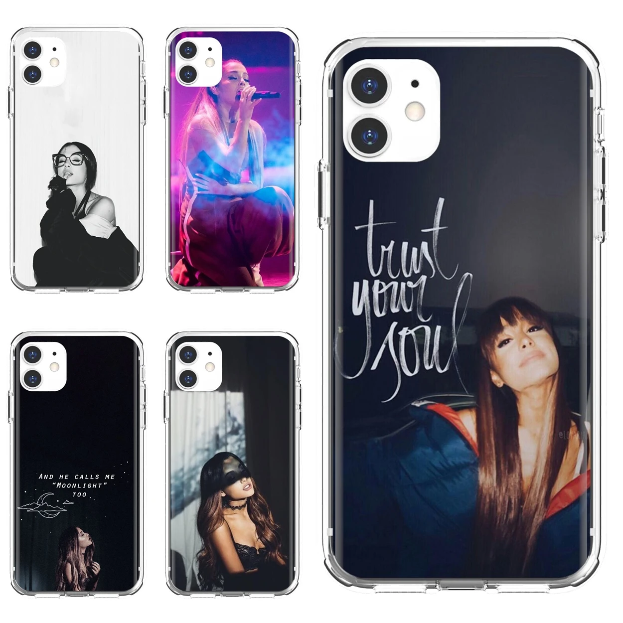 Силиконовый чехол beauty Z singer Ariana Grande art sexy для Samsung Galaxy S7 S8 S9 S10E S20 FE Note 10 20 Edge Lite Plus