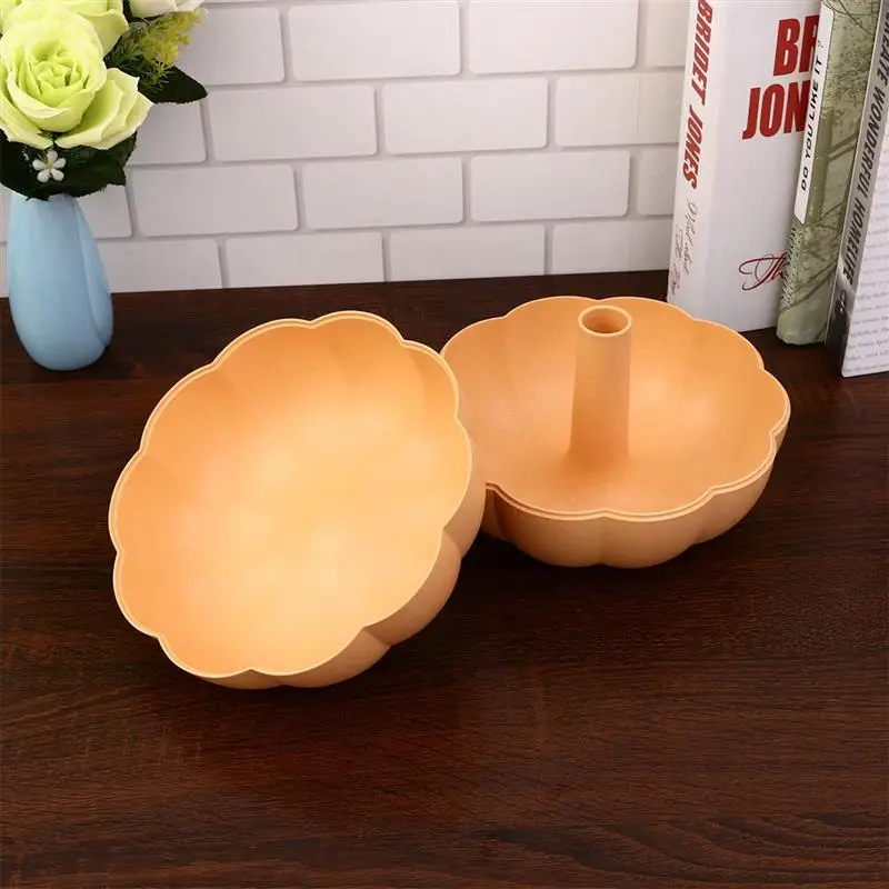 Большой контейнер для хранения фруктов в форме тыквы|Блюдца и тарелки| |