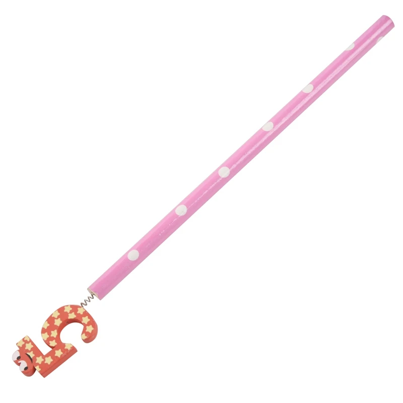 

10Pcs Cute Wooden Number 0-9 Pencils for Kids-Random Pattern with Wall Bookshelf Rack Home Bedroom Wall Shelf