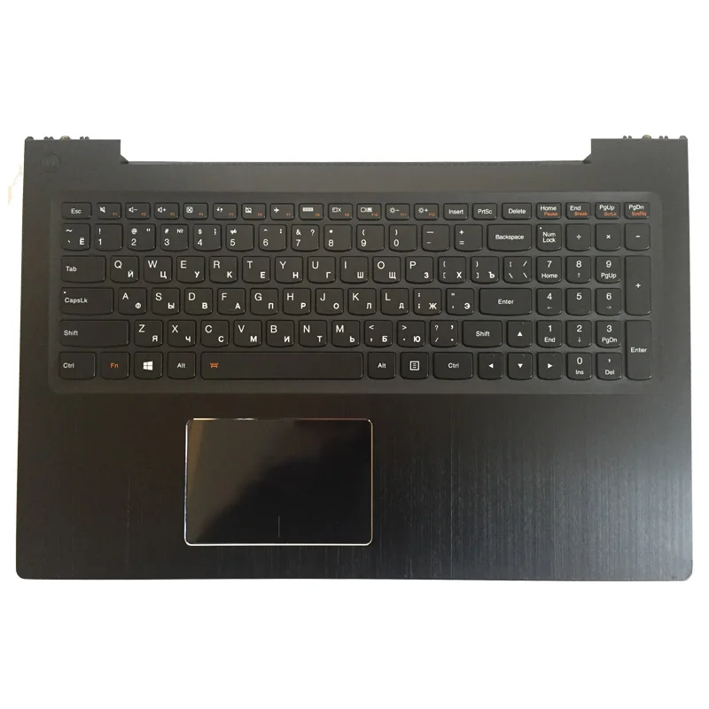 Новая русская клавиатура для Lenovo IdeaPad U530 black RU ноутбука с крышкой подлокотника