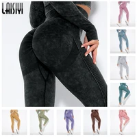 compression leggingss sports pants push up running women gym fitness leggings seamless tummy control workout pants stretchy