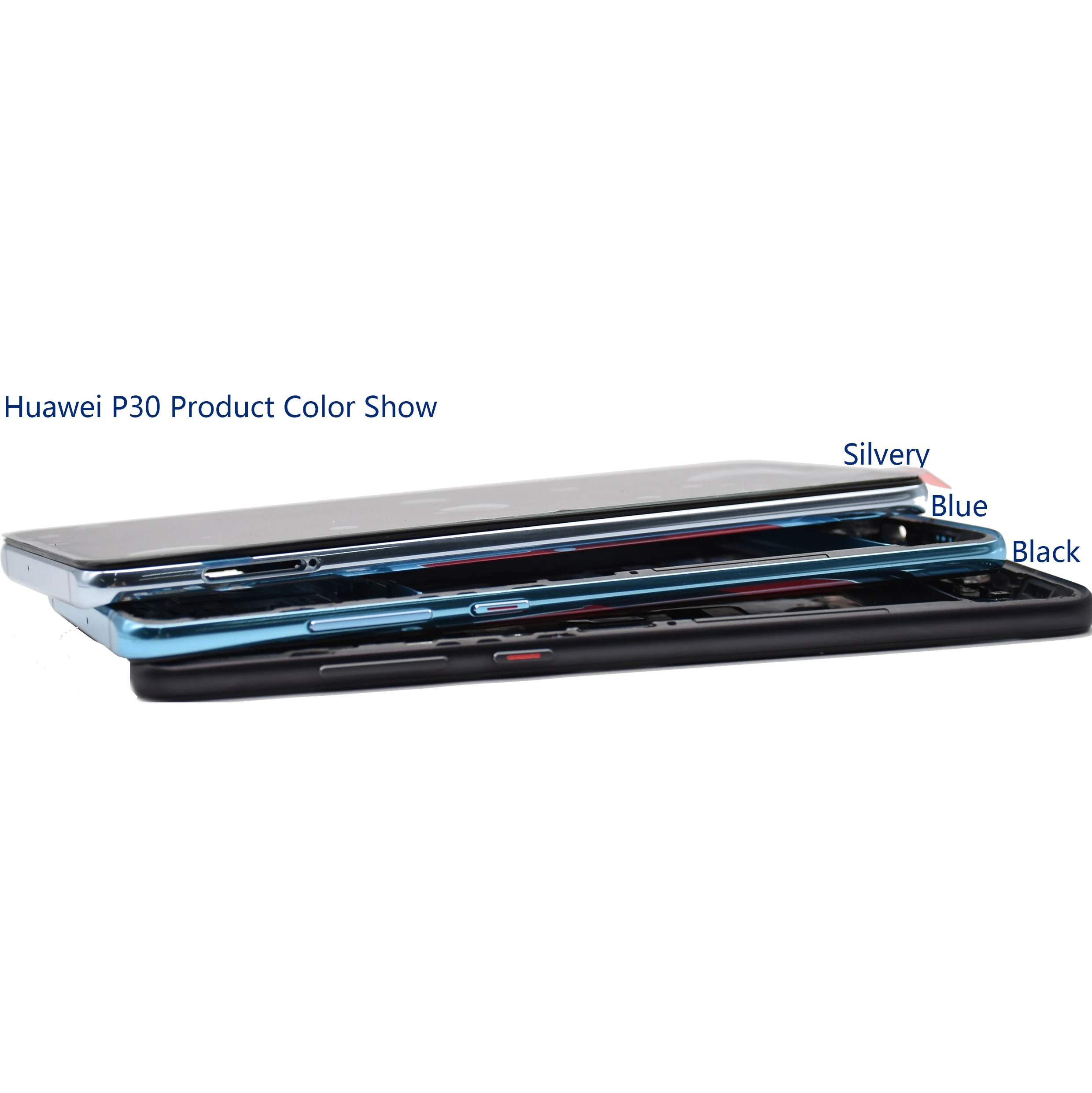 Pantalla Super AMOLED de 6,1 pulgadas para Huawei P30, ELE-L29 LCD, ELE-L09, Display10, piezas de repuesto de digitalizador, huella dactilar-3