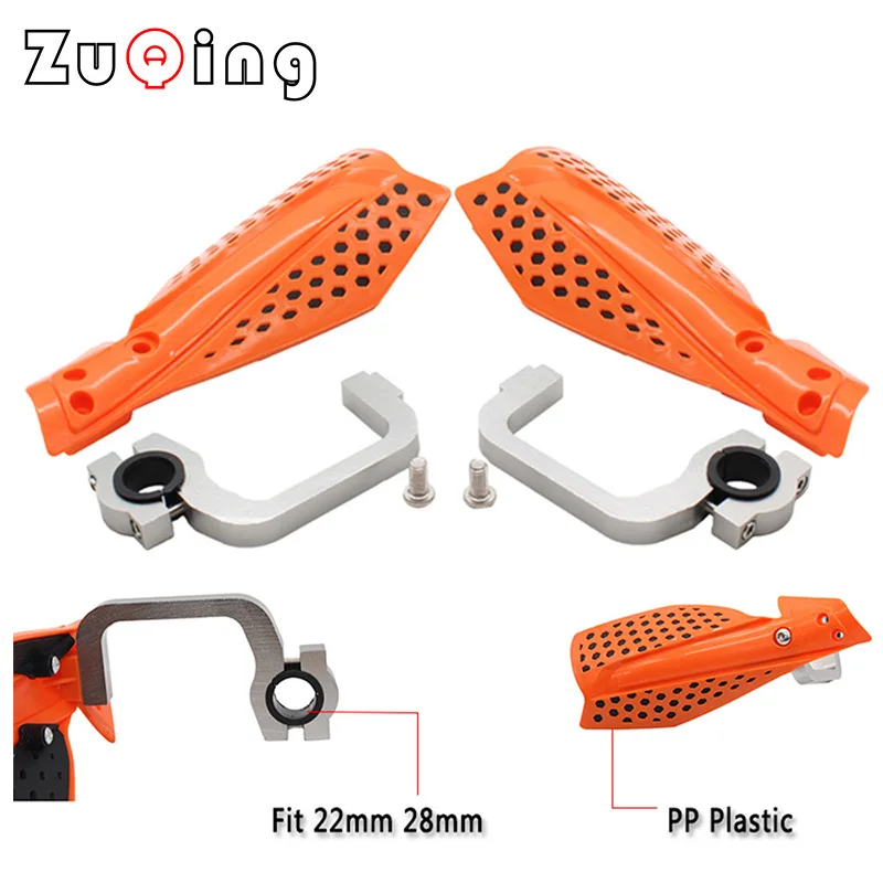 

1 Pair Motorcycle Hand Guards 22mm 28mm Handguard Protector 7 Colors For SX EXC SMR XCW Motocross Hanguards