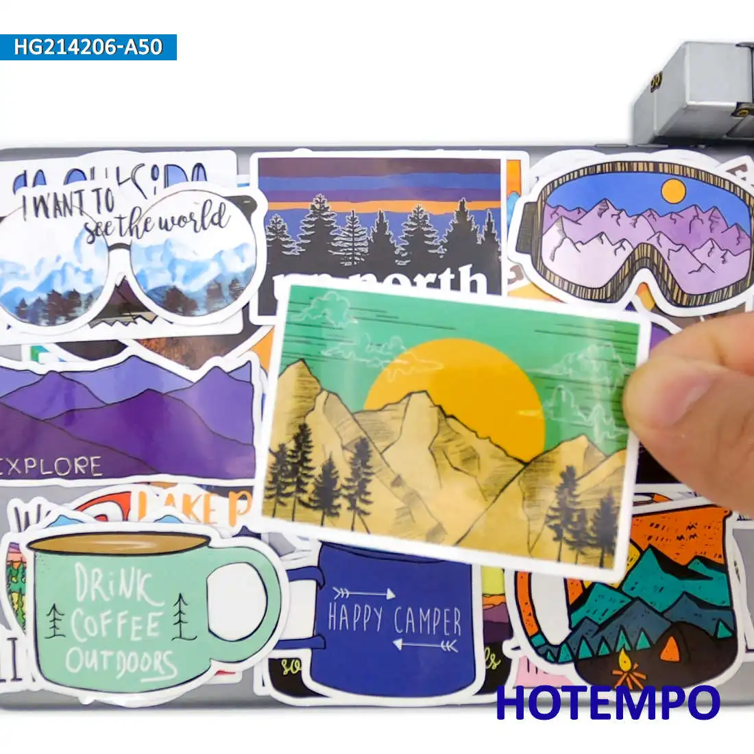 50 шт. Путешествия на открытом воздухе исследовать дикий подъем кемпинг поход