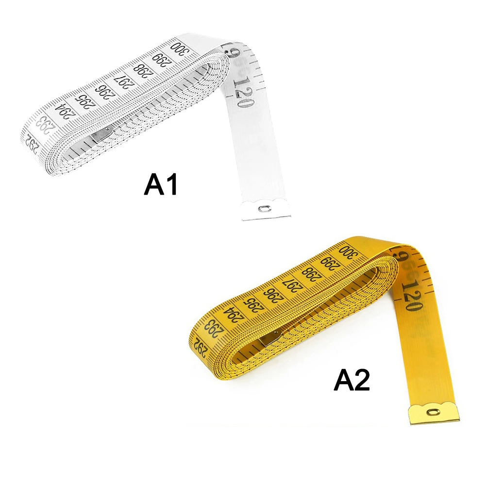 

Top Quality Durable Soft 3 Meter 300 CM Sewing Tailor Tape Body Measuring Measure Ruler Dressmaking DropShipping