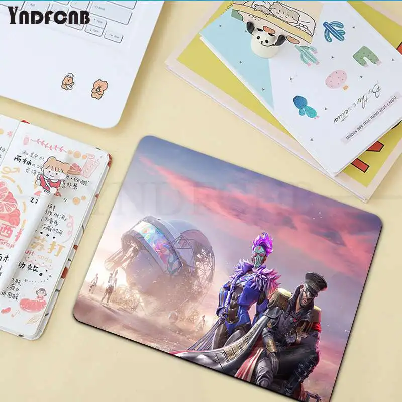

YNDFCNB Custom Skin Pubg Gun Game Gamer Speed Mice Retail Small Rubber Mousepad Top Selling Wholesale Gaming Pad mouse