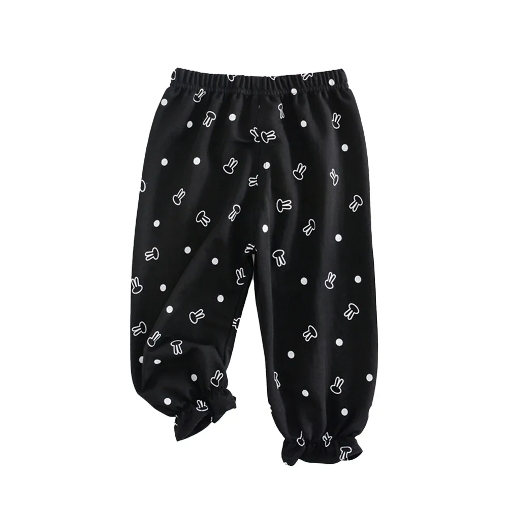 

Bunny Printed Children's Mosquito Pants Summer Girls Stretch Legs Retreat