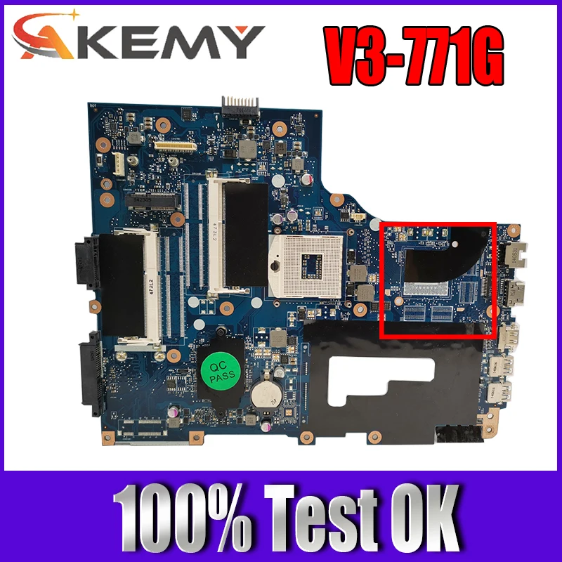 

Для ACER Aspire V3-771 V3-771G Материнская плата ноутбука Laptoppc NB. RYR11.001 NBRYR11001 VA70/VG70 E1-771 69N0VM11A01 материнская плата