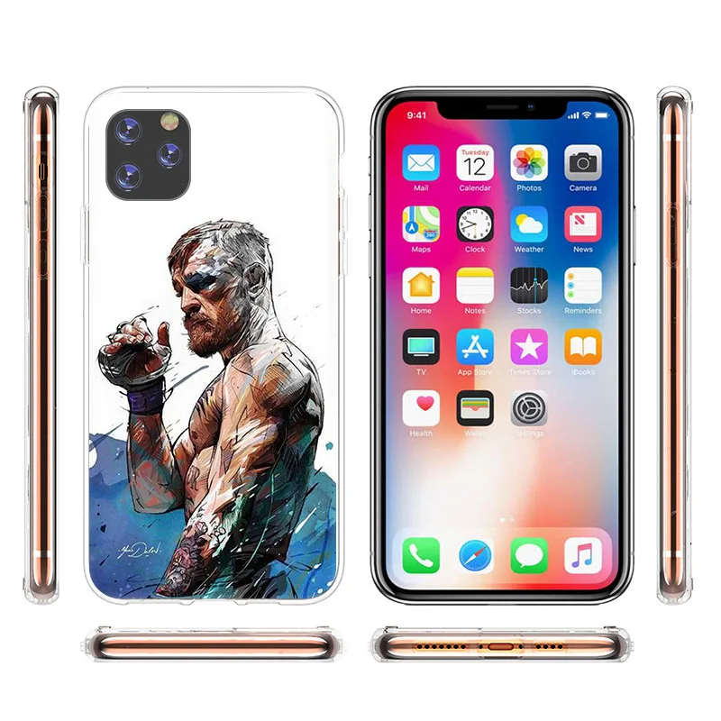 Силиконовый чехол Conor Mcgregor для iPhone 13 12 Mini 11 Pro Max 7 8 Plus SE 2020 XS XSMax X XR | Мобильные