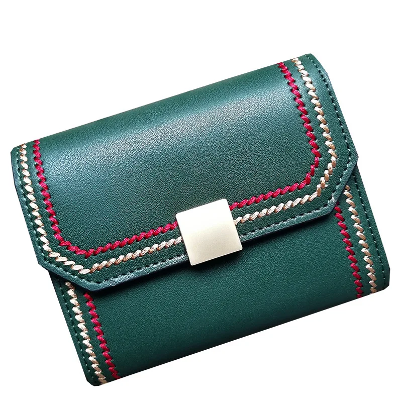 

Genuine Leather Card Bag Women's Multi-Card Cute Compact Simple Ultra-Thin Card Clamp Large Capacity Cardcase