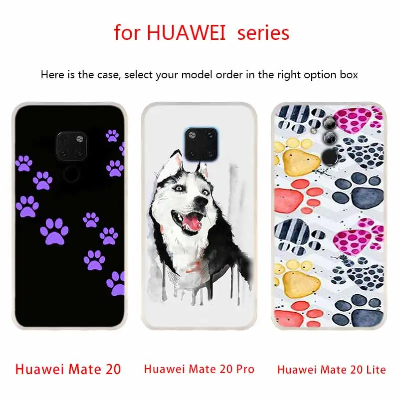 Мягкий чехол для Huawei Mate 30 20 10 Lite pro 20X 30lite Cover nova 5i 5z 4 3 3i Fashion Cases | Мобильные телефоны