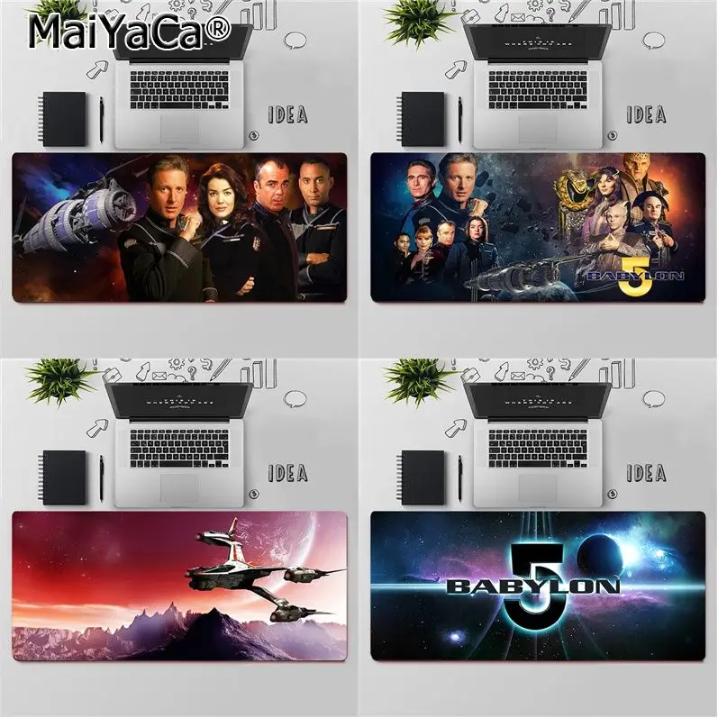 

Maiyaca высшее качество Вавилон 5 резиновый ПК игровой коврик для мыши Бесплатная доставка большой коврик для мыши Коврик для клавиатуры