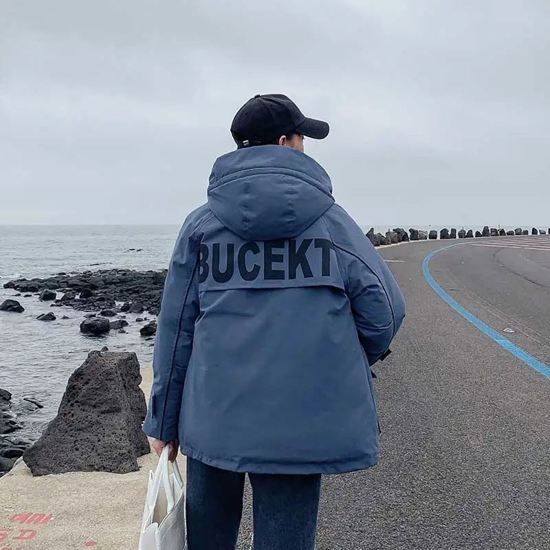 

Chic ins Hooded Winter down jacketStudent Warm Casaco Feminino Abrigos Mujer Invierno Cotton padded Wadded Parkas 12