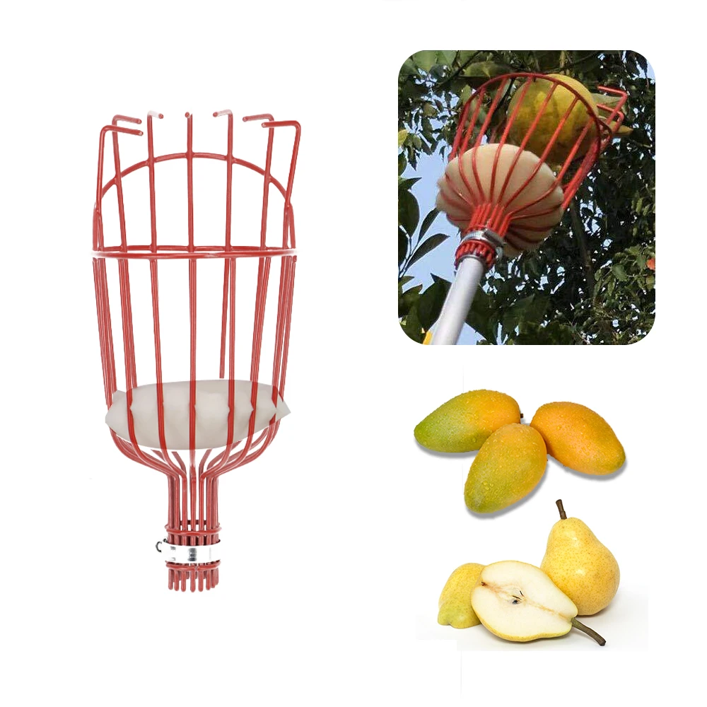 

Для яблоки, персики, инструмент для сада цитрусовых, груш, глубокая корзина, головка для сбора фруктов, портативный Ловец фруктов