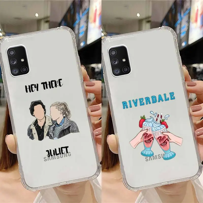 

Riverdale American TV show Phone Case Transparent For Samsung Galaxy A S Note 9 10 51 50 71 70 80 20 21 30s ultra plus