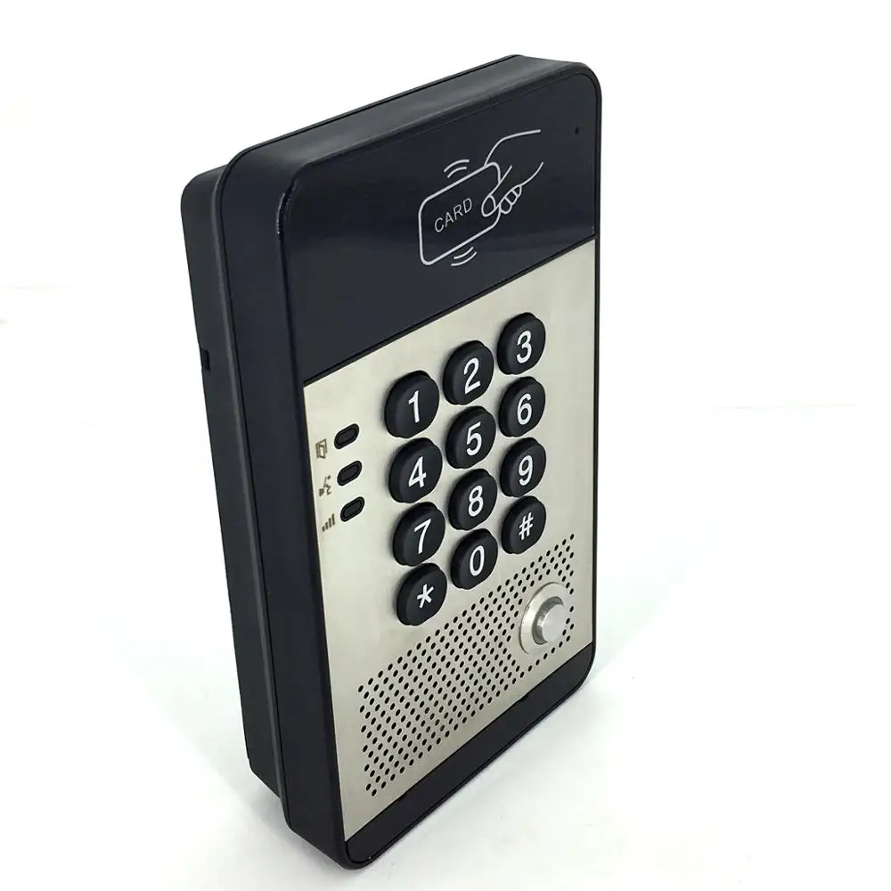 Водонепроницаемый удаленный SIP дверной звонок с внутренней связью телефон - Фото №1