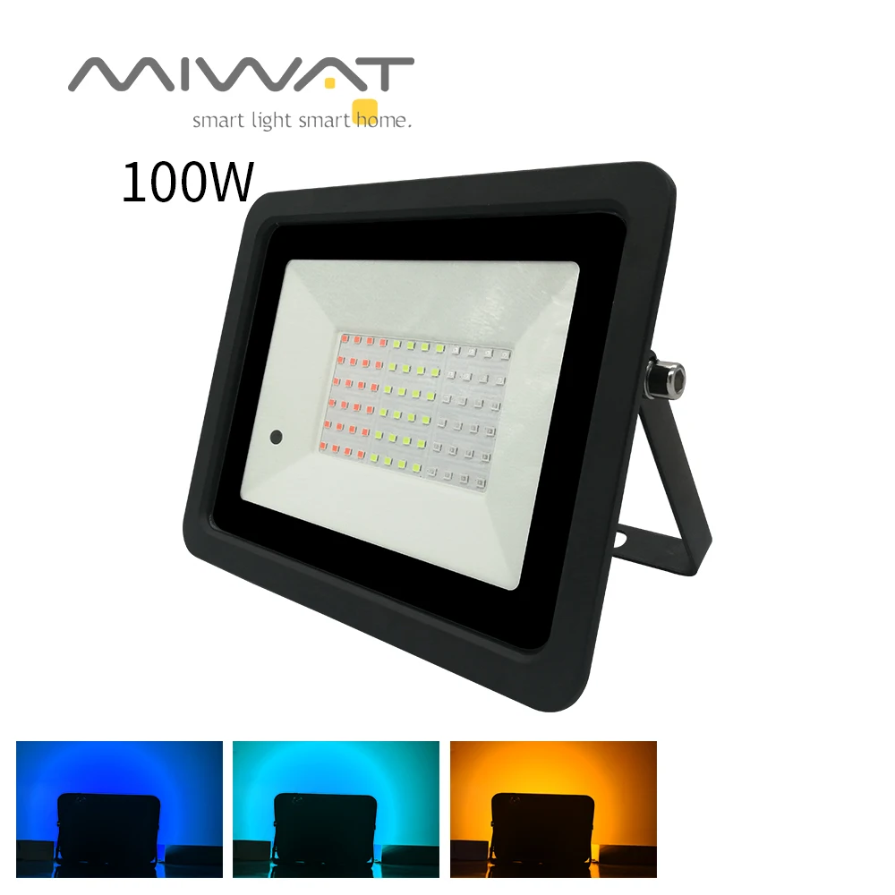 Уличсветильник светодиодный RGB прожектор 110 В/220 В IP68 20 Вт 30 50 100 Вт|Прожекторы| |