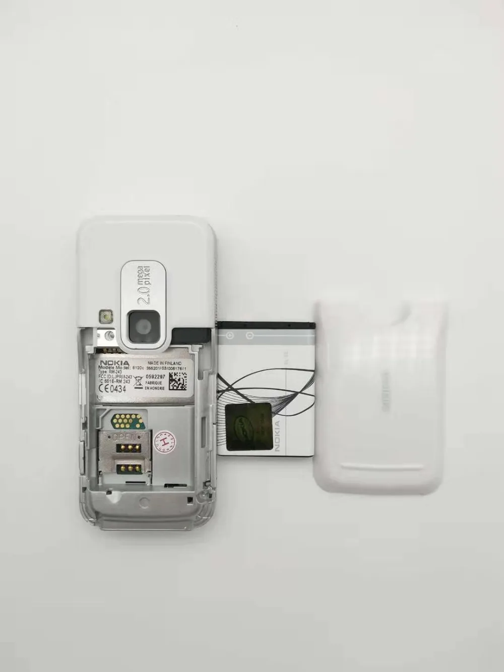 Nokia 6120 классический мобильный телефон разблокированный 6120c 3g смартфон и один год гарантии отремонтированный