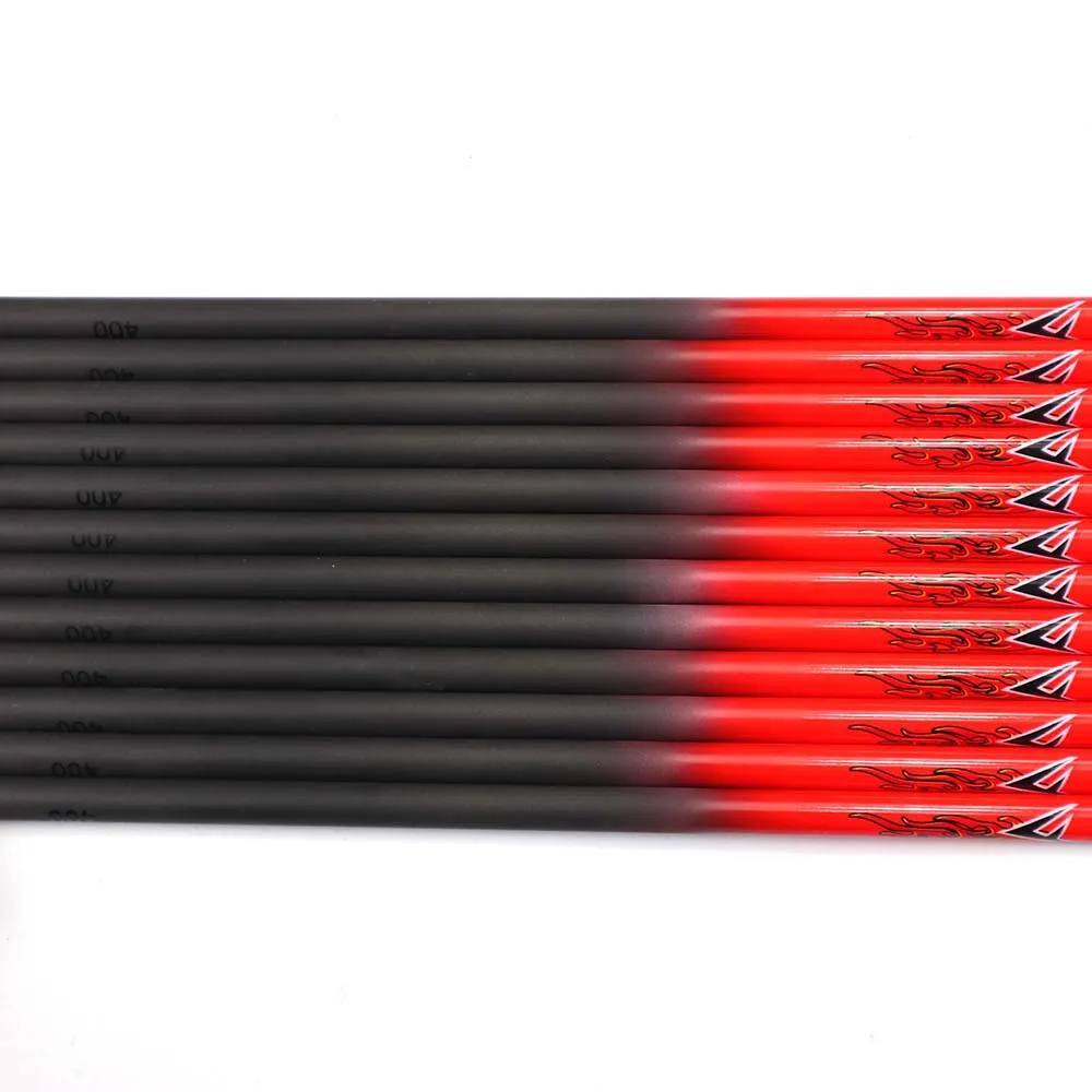 Стрелы из чистого карбона для стрельбы лука охоты и 12 шт. 32 дюйма|carbon arrow shafts|arrow