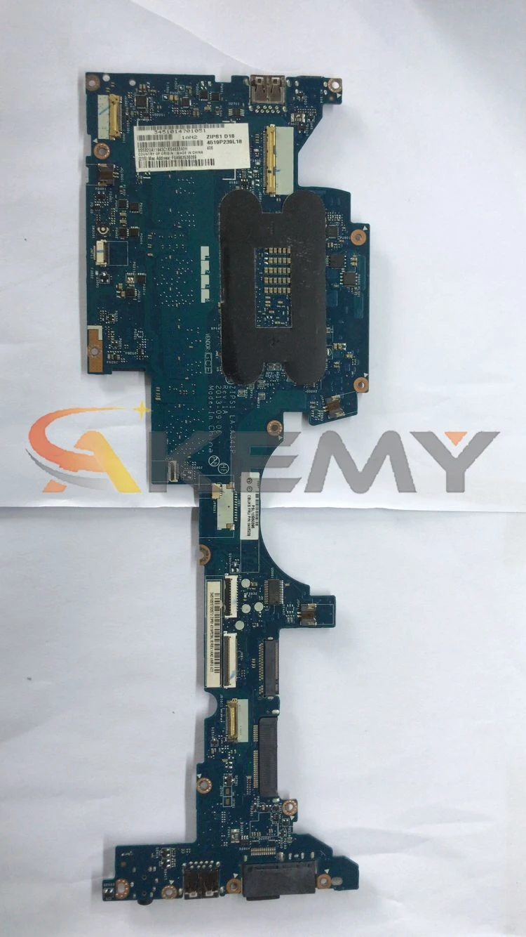 

Akemy ZIPS1 LA-A341P Motherboard For Lenovo Thinkpad YOGA S1 Laptop Motherboard CPU I5 4300U 8G RAM 100% Test Work