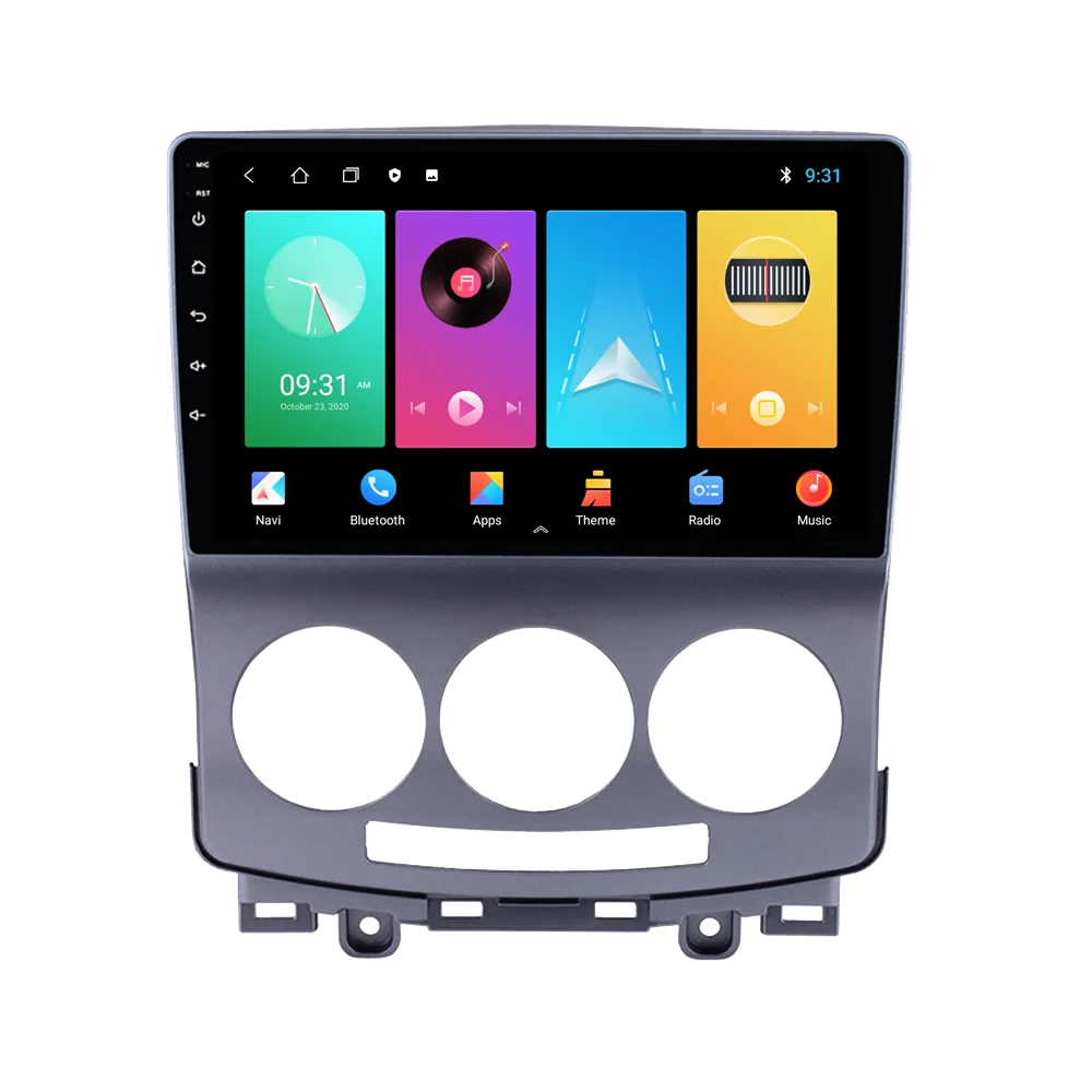 Автомагнитола для Mazda 5 2005 2010 с 9 дюймовым экраном Android Gps навигацией радио Bluetooth SWC FM