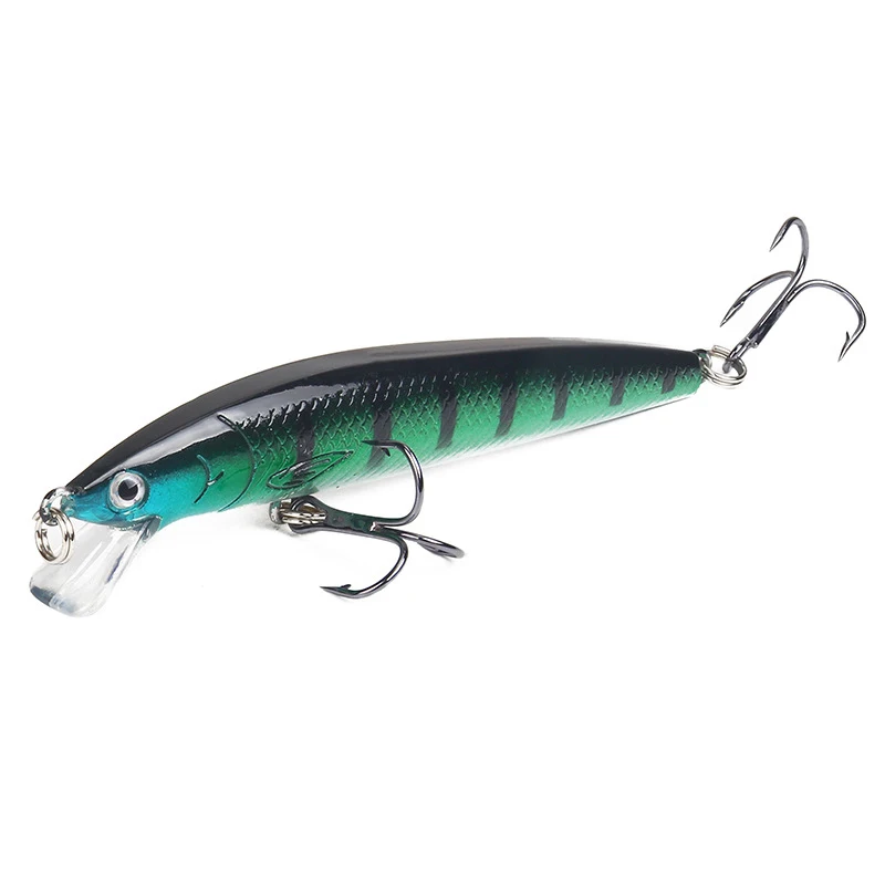 

Topwater Minnow Fishing Lure 10Cm 7.5G Plastic Artificial Bait 3D Eyes Crankbait Wobbler Floating Hard Bait Fishing Tackle
