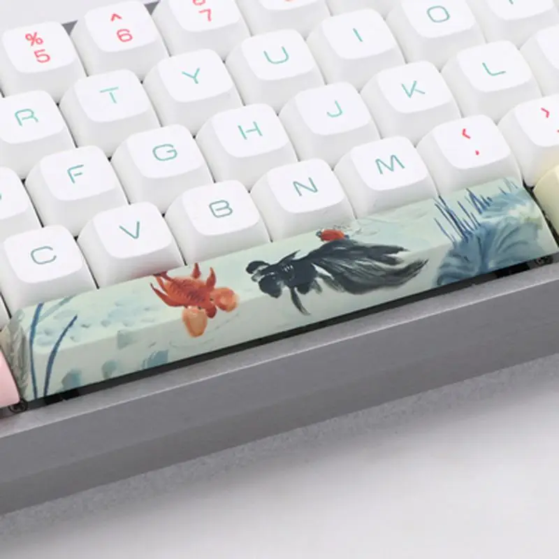 Замена ключа пробел PBT пять Сторон краситель подложенный 6.25U Вишневый профиль Keycap