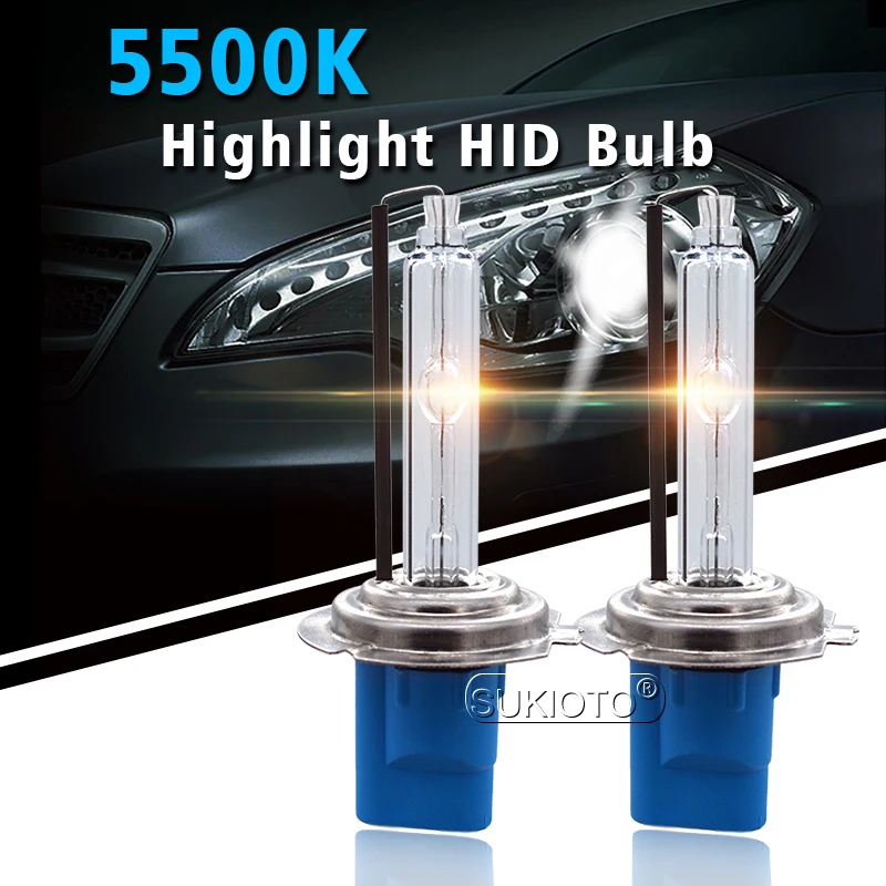 Ксеноновая лампа HID SUKIOTO 35 Вт 12 В Canbus балласт 2A88 5500K H1 H7 H11 9005 9006 9012 D2H|Лампы для