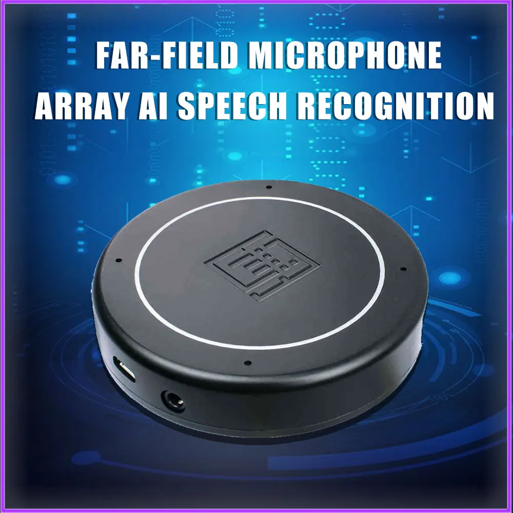 Для Raspberry Pi 3B/3B +/4B ReSpeaker USB Mic массив дальняя микрофон AI распознавание речи Совет по