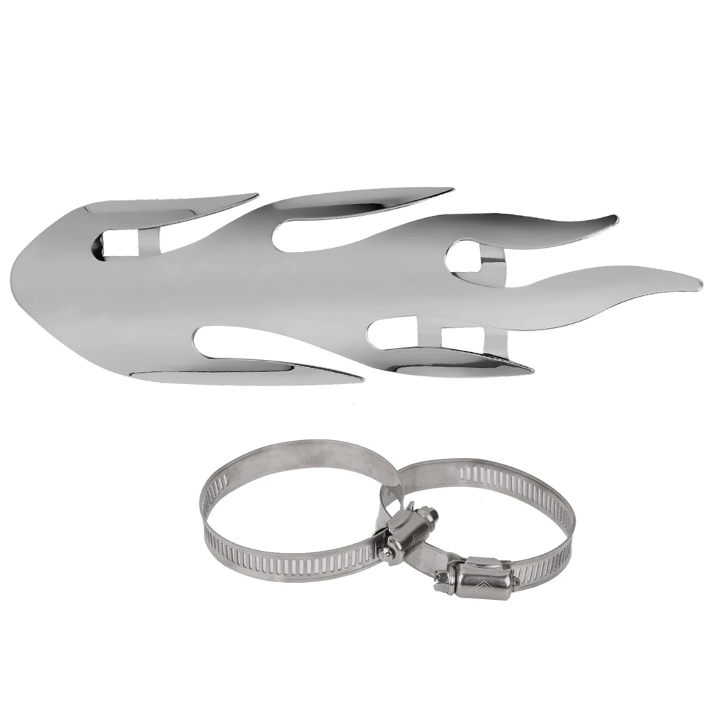 Универсальный глушитель выхлопной трубы мотоцикла тепловой защиты пятки