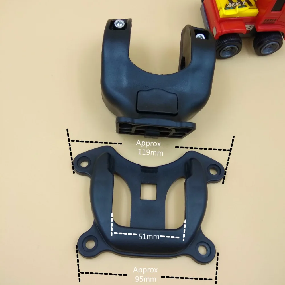 Бесплатная доставка Пластиковые Крепежные пряжки для сумок на велосипеде 1 шт.