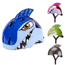 Shark Cycling Helmet EPS Kids Mountain Road MTB Bike Riding Helmets Funny Sports Safety Cap Children Helmet Bicycle Equipment