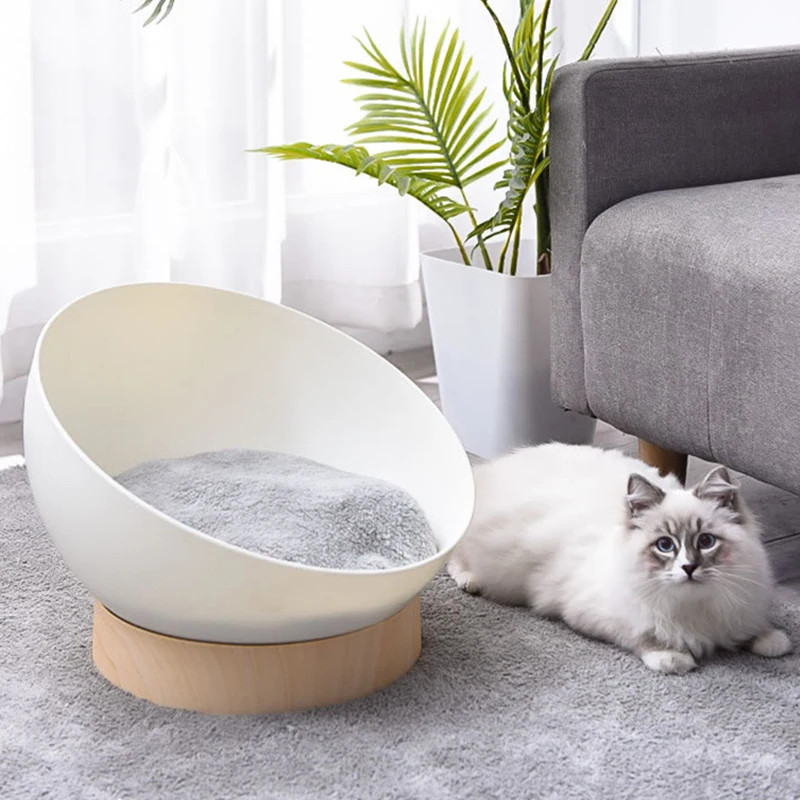 Полусферическая Лежанка для домашних животных кошек питомцев в стиле Хо