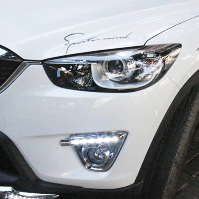 Светодиодный светильник s для Mazda светодиодный Cx5 2012 2013 2014 2015 2016 дневные ходовые