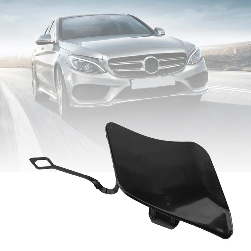 

Car Front Bumper Tow Hook Eye Cover Cap Fit for Mercedes Benz C Class W204 2011 2012 2013 2014 2048850526 A2048850526