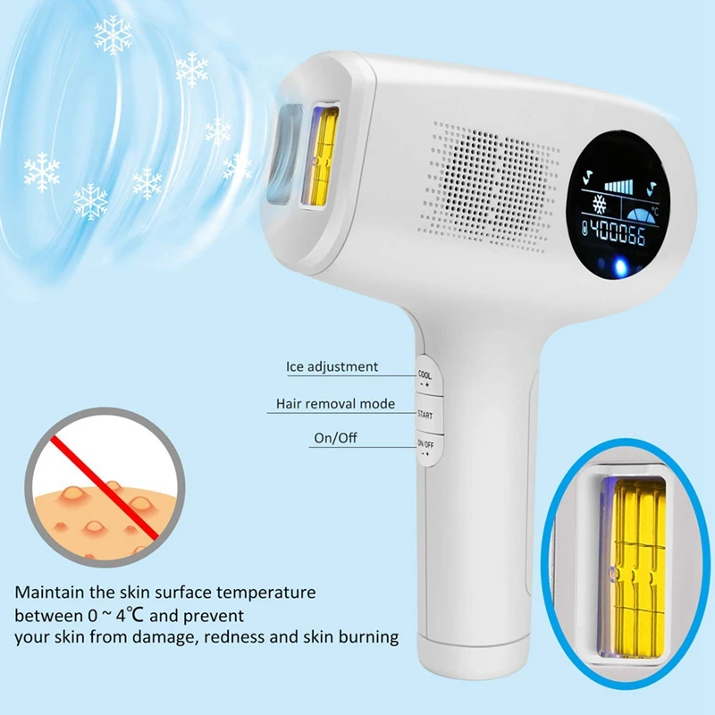 Перманентное удаление волос на лице и теле для женщин мужчин Ipl Удаление холодный