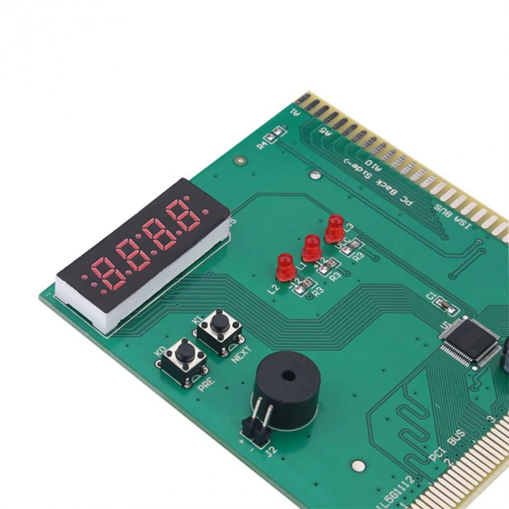 

NEW 4 Digit Card Pc Analyzer Computer Diagnostic Motherboard Post Tester For Pci Isa Power On Self Test Card