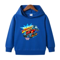blaze car clothes kids chothes children boy girl hoodies boys coat monster machine kids boys blazing speed cartoon sweatshirts