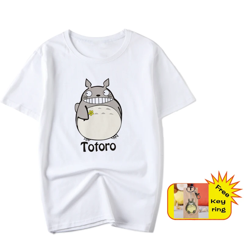 Тоторо Унесенные призраками мужские футболки белого цвета японского аниме Хаяо
