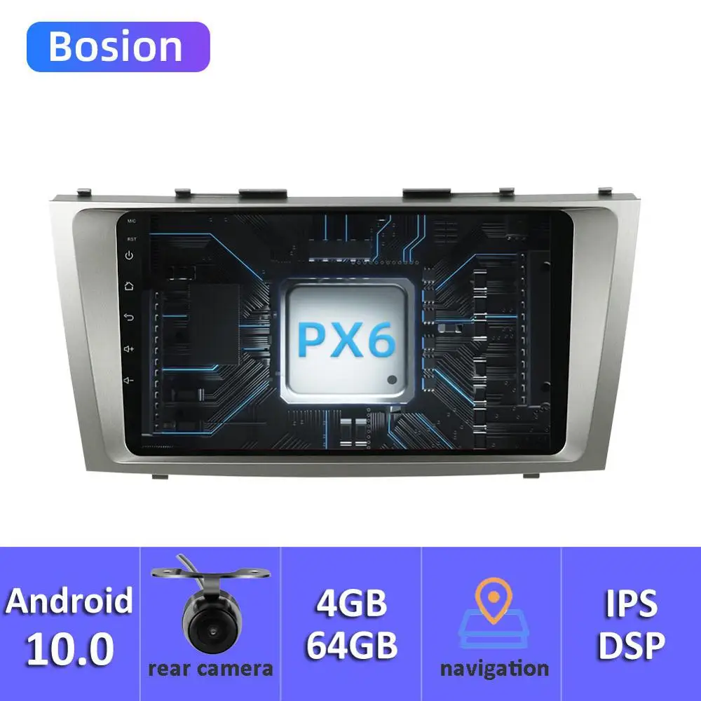 Bosion Android 10 0 Автомобильный мультимедийный плеер 2 din автомобильное радио для toyota