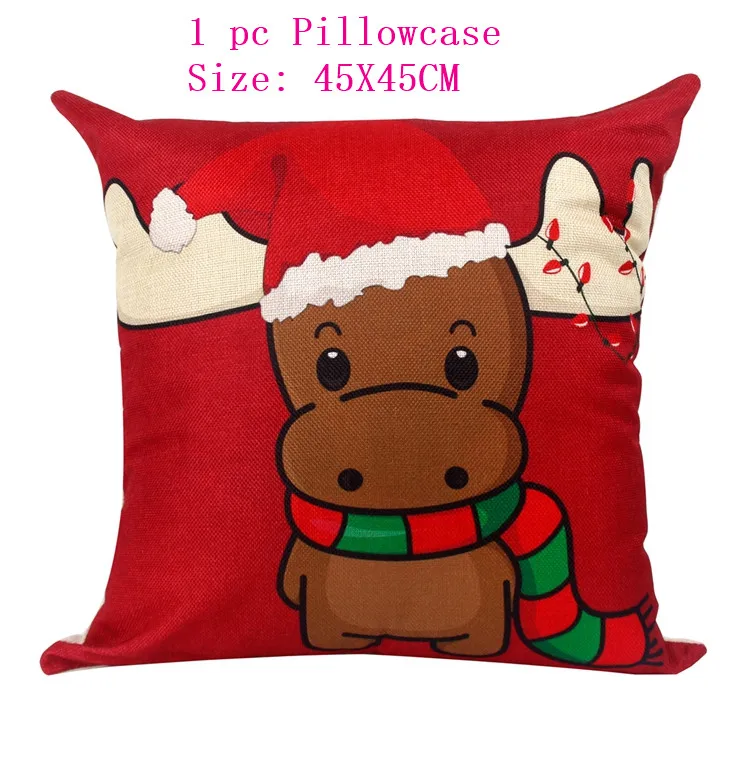 Cute Calves 1 шт. рождественские украшения для дома Navidad kerst decoratie плюшевые украшения с подвеской в виде оленя лося и оленя год - Цвет: Cute Calves