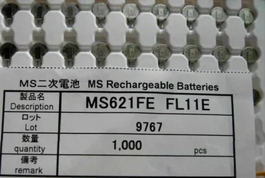 100 шт./лот новый оригинальный MS621FE-FL11E MS621FE перезаряжаемый 3 в резервный