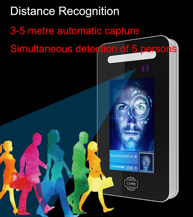 Распознавание лица система контроля времени посещаемости доступа работника