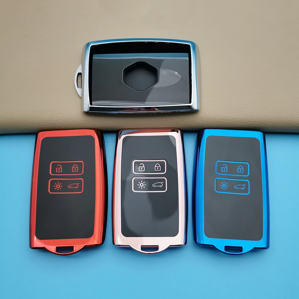 Чехол для автомобильного ключа Renault Talisman Cap149 Space Clio Megane Koleos Scenic 4 - купить по